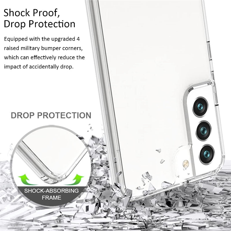 Samsung S25 heavy duty clear case