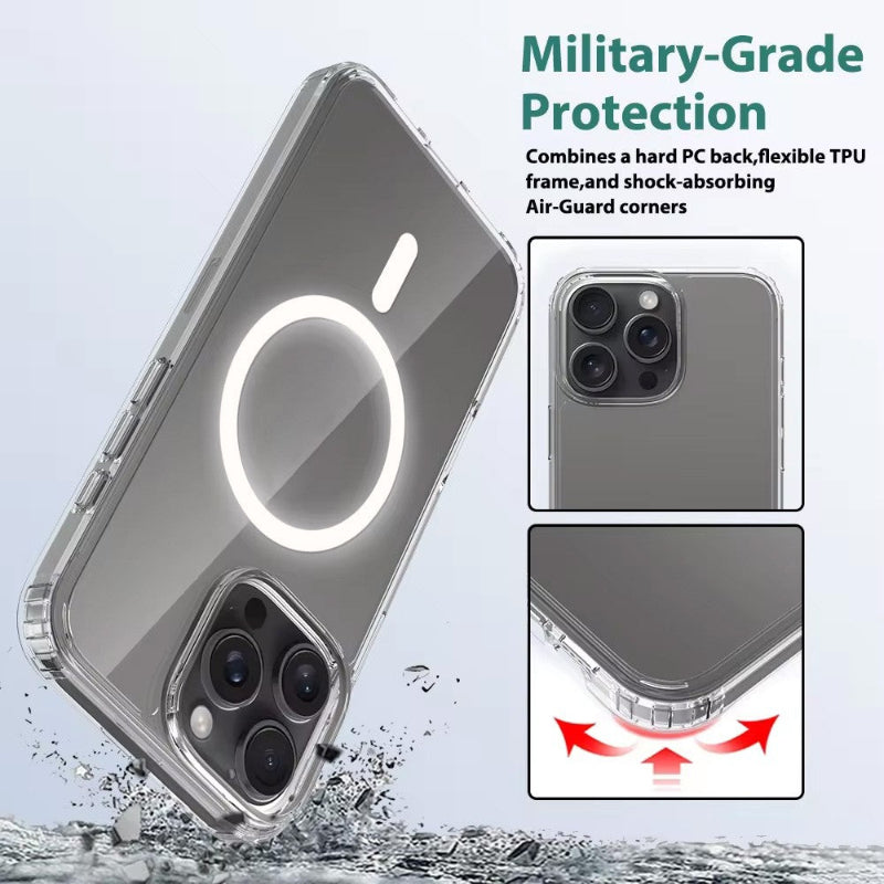 Iphone 16 pro clear hard case