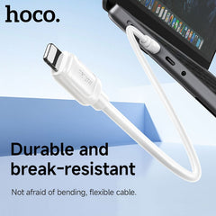 durable hoco 27w x115 usb c to lig 1m cable