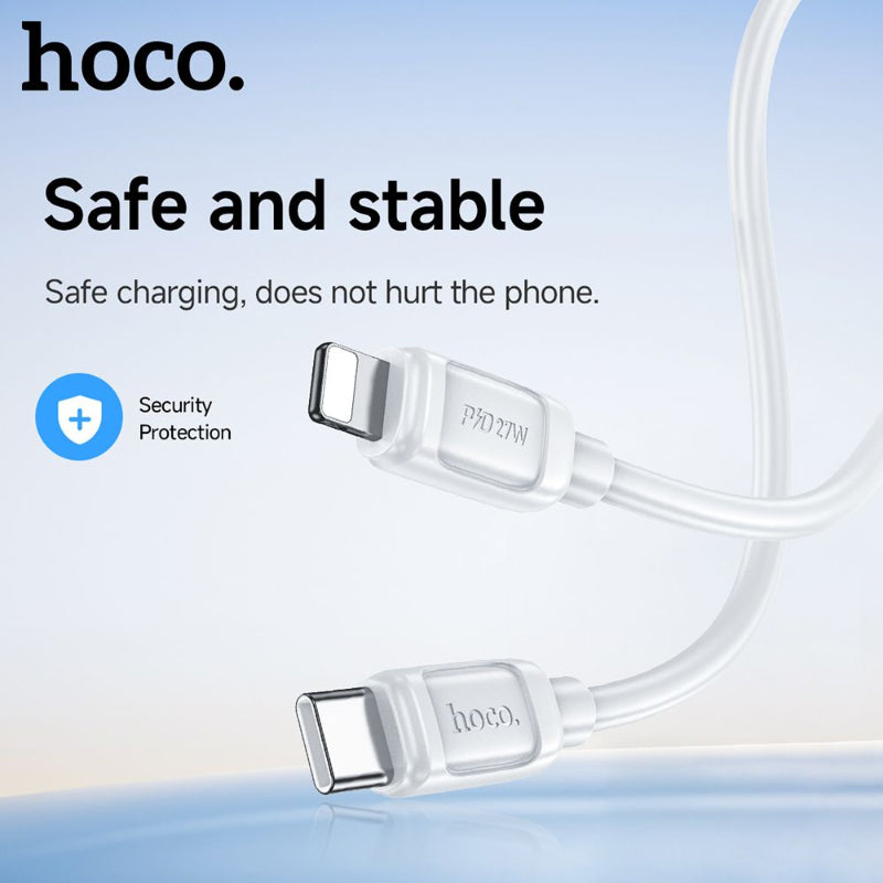 hoco 27w x115 usb c to lig 1m