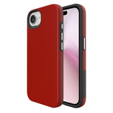 red iPhone 16e / 17e Rhinos Rugged Shockproof Case Cover With Magnetic Ring