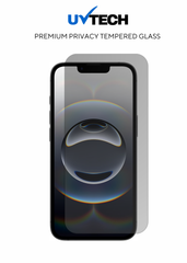 iPhone 16E/14/13 Pro/13 Privacy Tempered Glass - UVTech