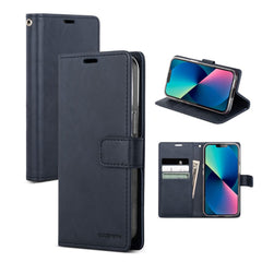 black wallet flip case with card space for iPhone 14 pro max