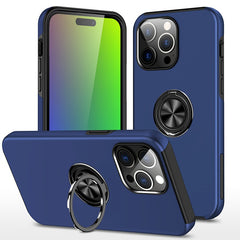 Navy ring case for iPhone 15 pro max
