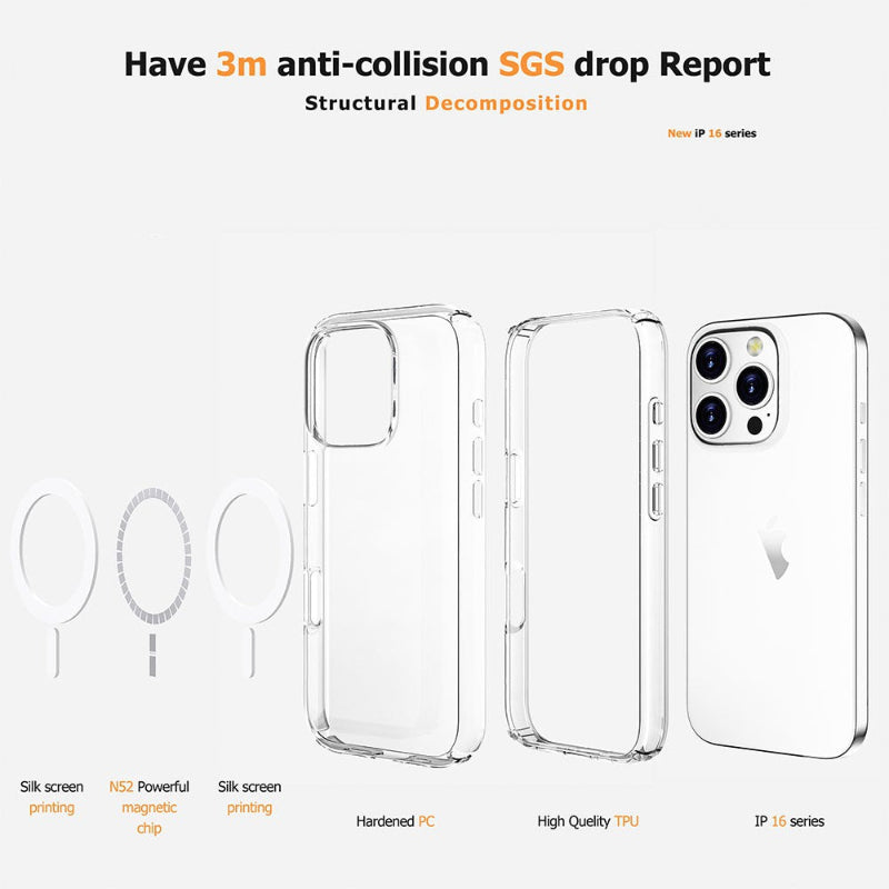 iphone 16 pm clear cover