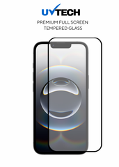 iPhone 16E/14/13 Pro/13 Full Screen Tempered Glass - UVTech