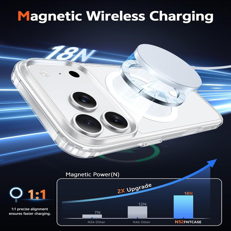 wireless charging case for iphone 17 pro