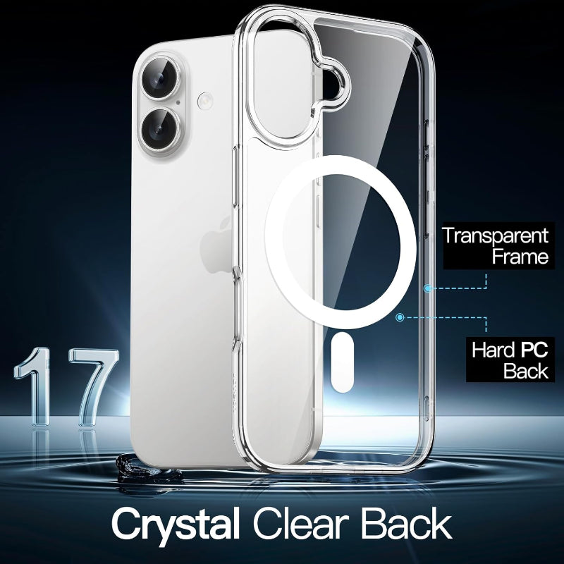 crystal clear iphone 17 case
