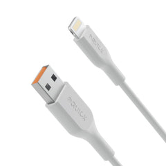 white iquick 1m usb a to lig cable