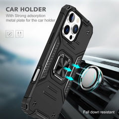 Iphone 14 Plus magnetic case in black color