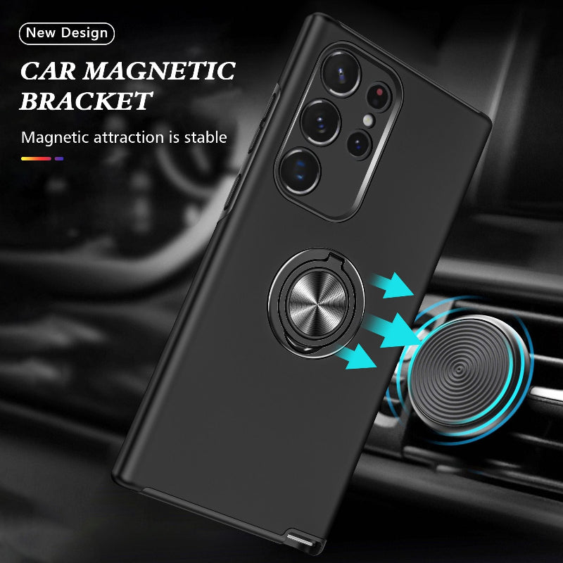 Samsung S24 Ultra magnetic case in black color