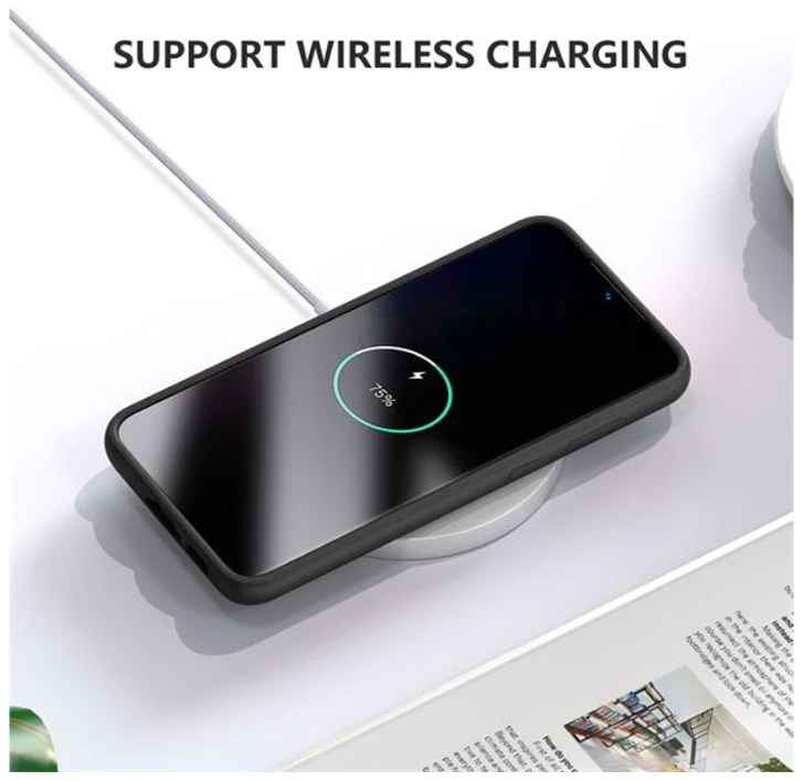 Samsung S22 magsafe black silicone case