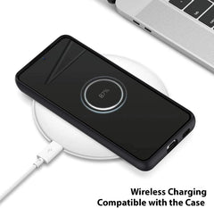 Samsung S22 plus magsafe case in black color