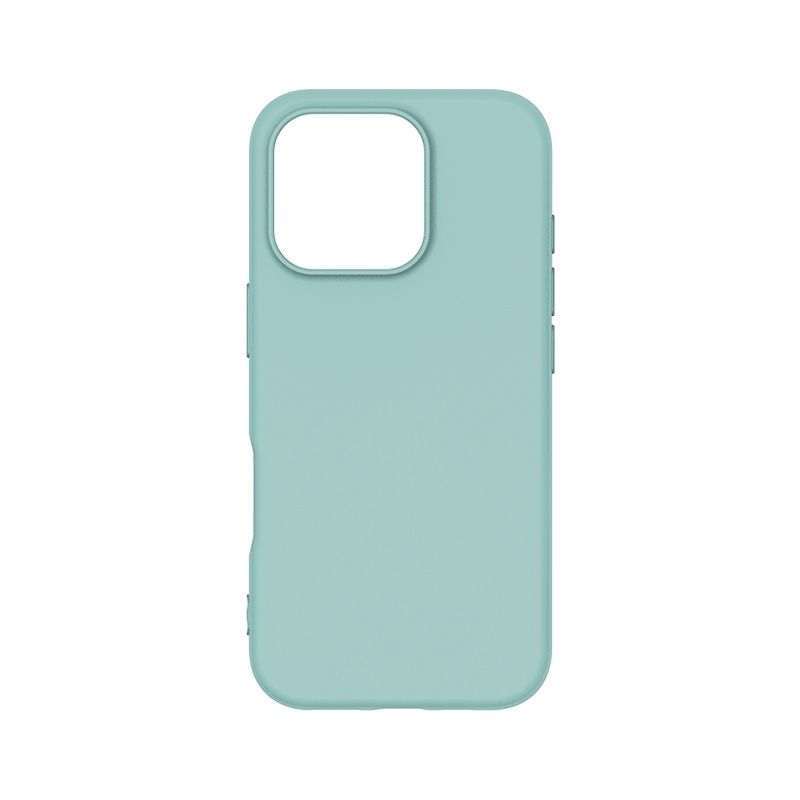 iphone 14 mint silicon case in light green color