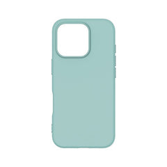 iphone 14 mint silicon case in light green color