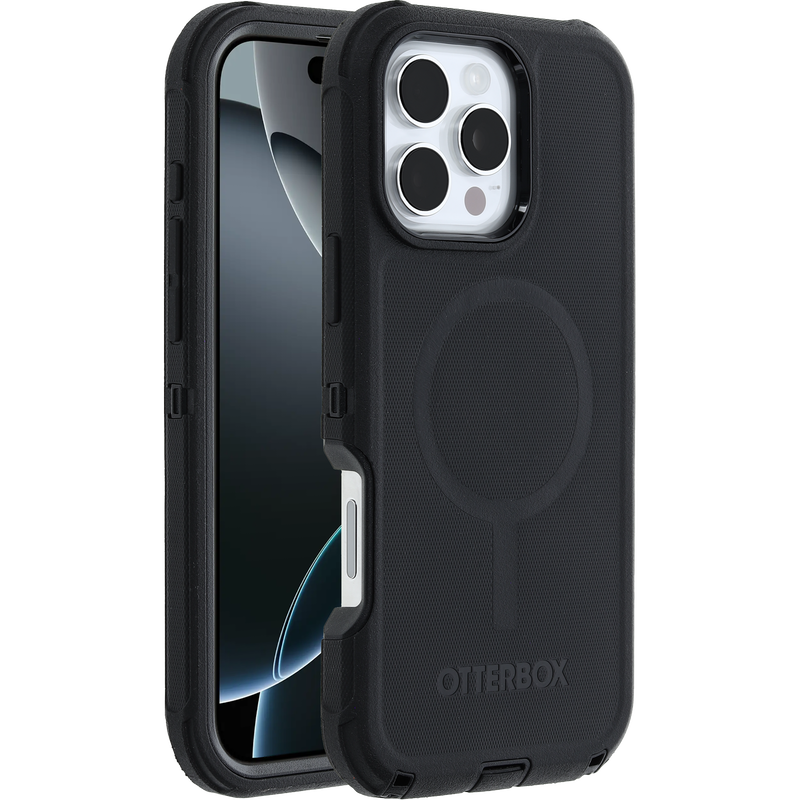 Black otterbox magsafe case for Iphone 16 pro max