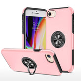 IPhone SE pink ring case with stand feature
