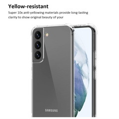 Samsung S22 Plus protective clear case