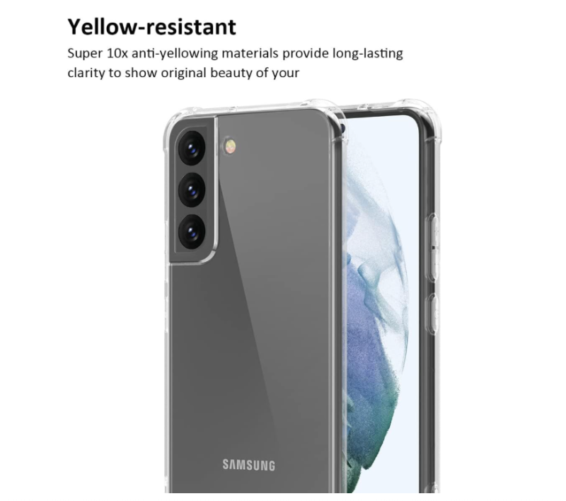 Samsung S23 protective clear case