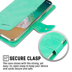 iPhone 13 pro max protective case wallet style with card pockets