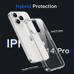 Iphone 14 pro protective clear case
