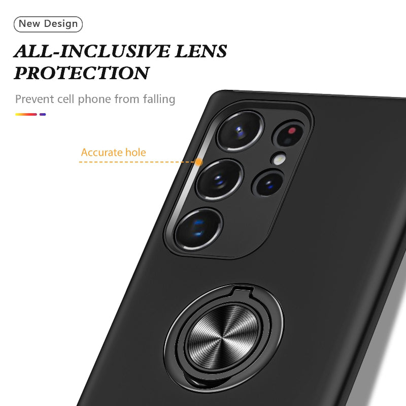 Samsung S24 Ultra protective case with ring at back