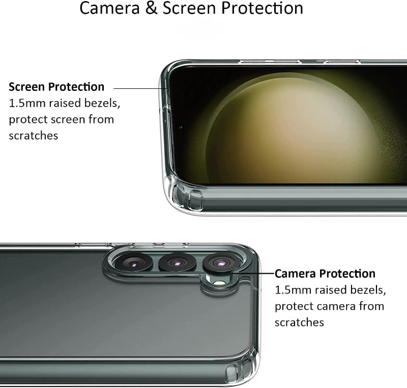 Samsung S25 protective clear case