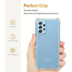 For Samsung Galaxy A73 Clear Hard Protective Case - BLACKTECH