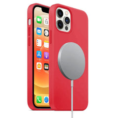 Iphone 12 red case with magsafe