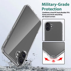 Iphone 16 plus shockproof cases