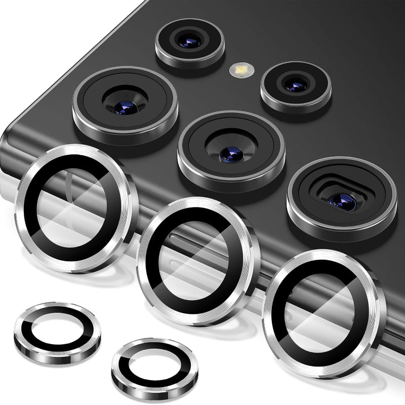 Samsung S26 Ultra silver camera protector
