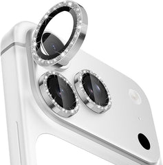 IPhone 17 pro silver sparkle camera protector