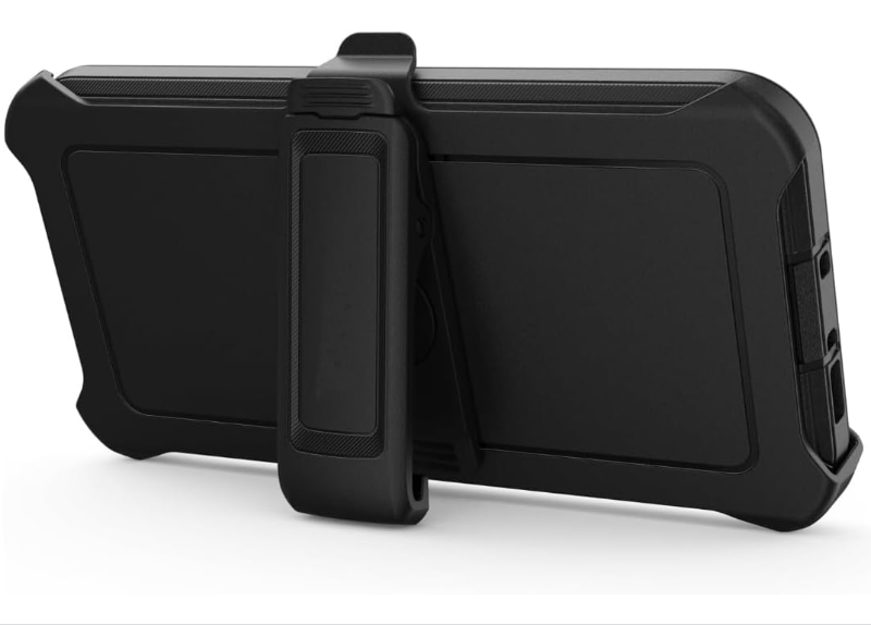 Samsung S23 Ultra defender stand case in black color