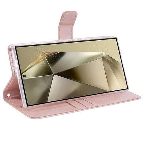 Samsung S24 Ultra stand case diary style with card slots inside