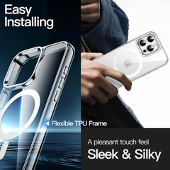 clear hard magsafe case for iphone 16 pro