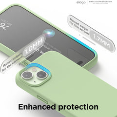 hard silicone case for IPhone 15