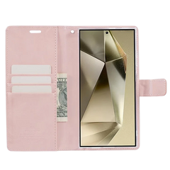Samsung S23 Ultra wallet cover with stand feature and card slots