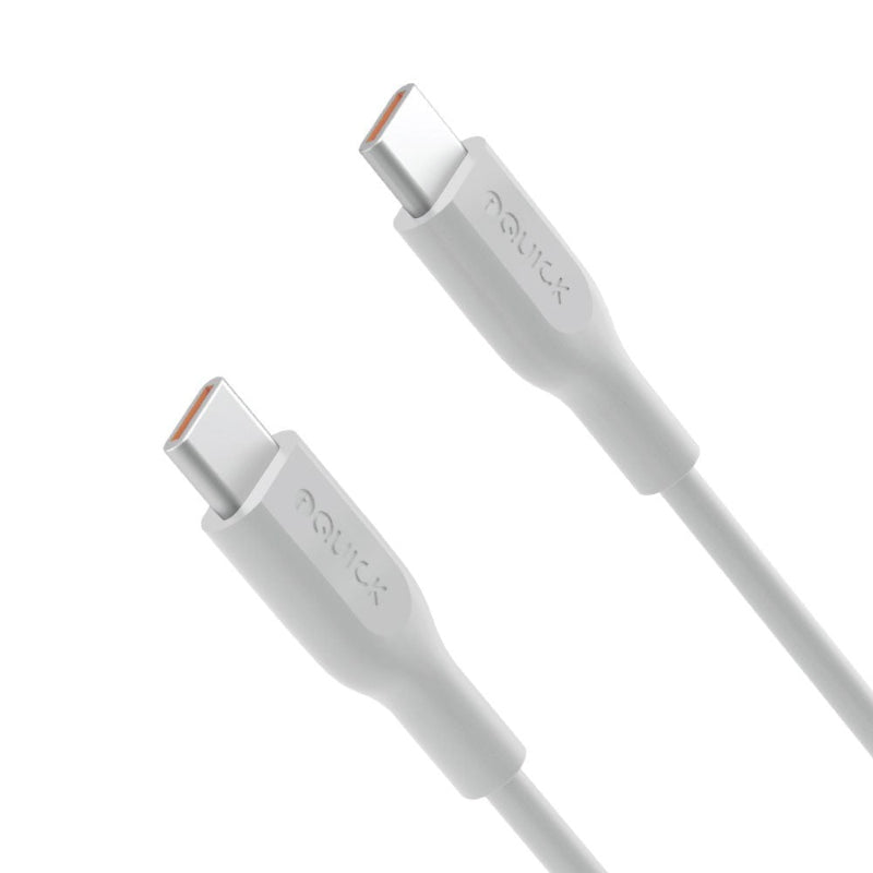 type c to type c 0.3 m white cable
