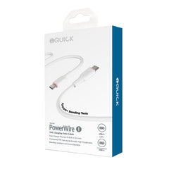 usb-c to usb-c 3m white cable