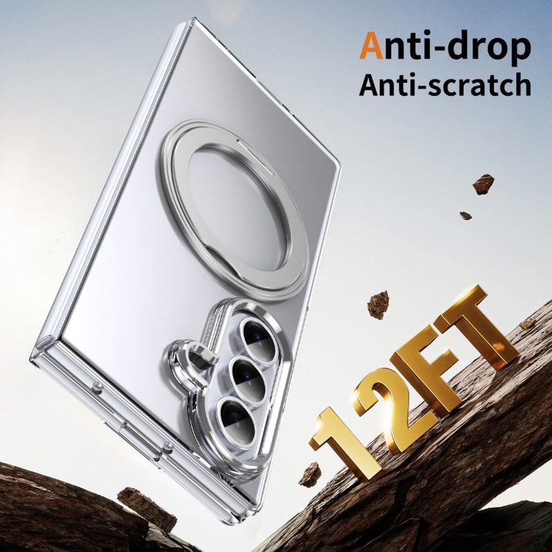 Phone case with Anti-drop and Anti-scratch text, featuring for Samsung Galaxy Z FOLD 7