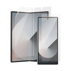 Samsung Galaxy Z Fold 6 BLACKTECH 3Pcs Full Set Unbreakable Self Repairing Screen Protector- Clear