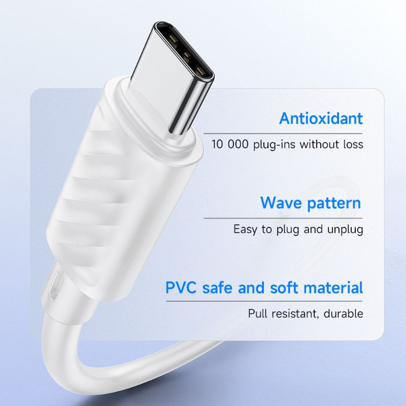 TESTES AND RELIABLE C TO C HOCO WHITE CABLE