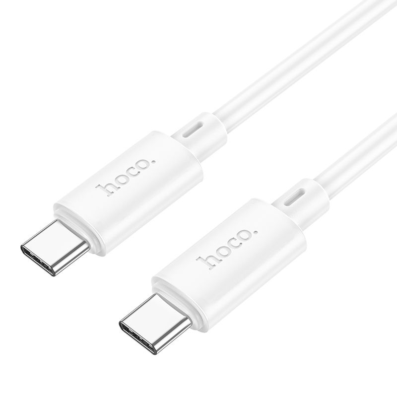 TYPE C TO TYPE C WHITE HOCO CABLE