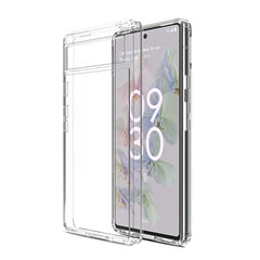 Thick silicone clear case for Google pixel 6a