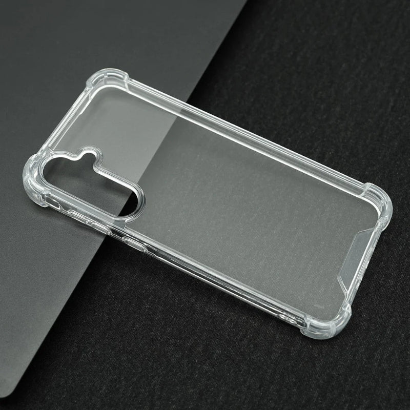 samsung a35 clear case with bumpers