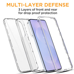 Protective transparent case for Samsung S25 Edge