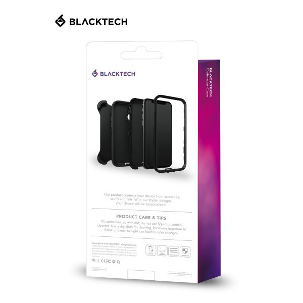 Blacktech Black case with Shock absortion for Samsung A06