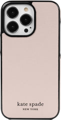 iPhone 13 Pro Kate Spade New York protective hardshell case- Pink Black