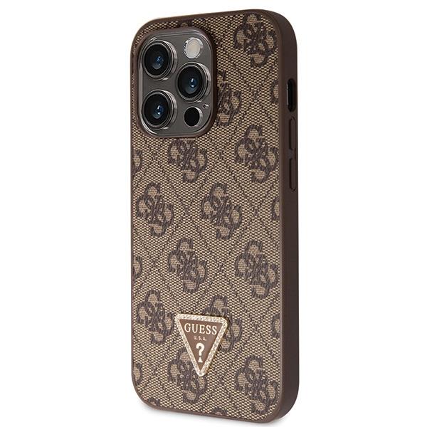GUESS brown color case for Iphone 15 pro