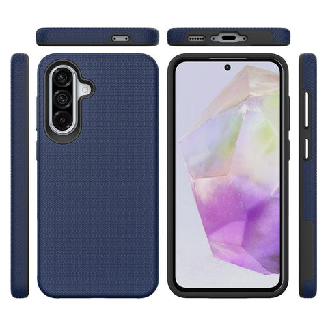 Samsung shockproof phone cover in blue